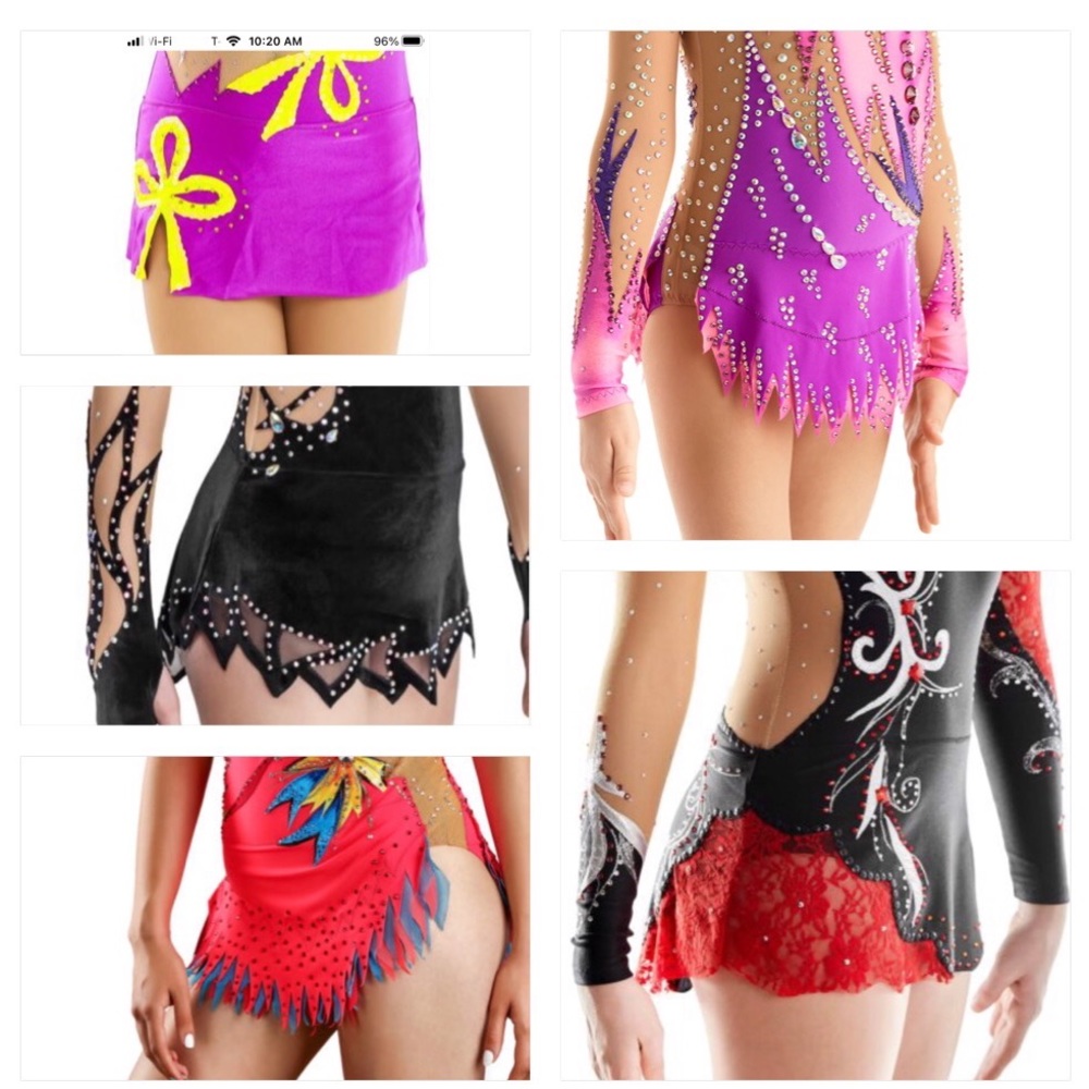 Gymnastic competition leotard custom made - Picture 14 of 16